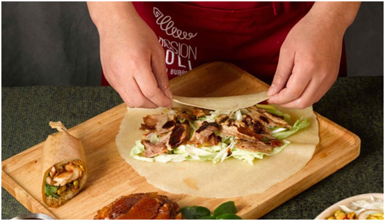 老北京鴨肉卷 老北京鴨肉卷